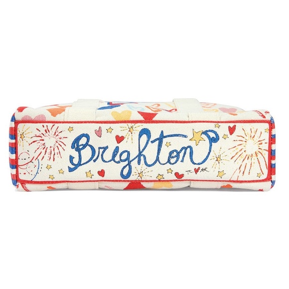 Brighton Red White And You Mini Tote - Picture 5 of 8